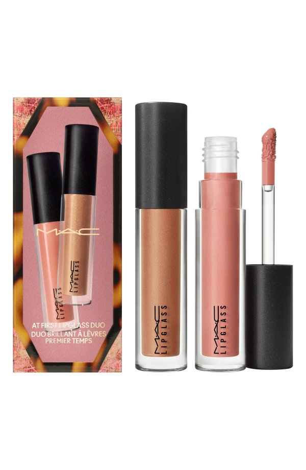 At First Lipglass Set $42 Value