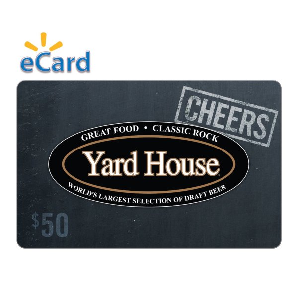 Yardhouse® Restaurants $25电子礼卡