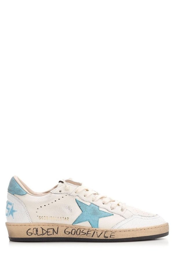 Ball Star Lace-Up Sneakers