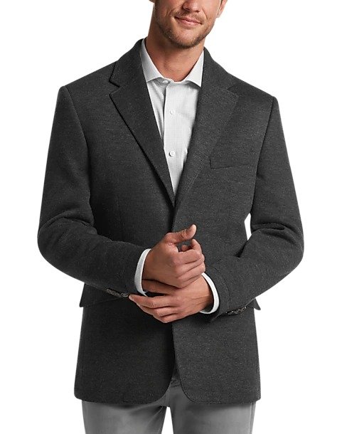 Joseph Abboud Charcoal Soft Casual Coat - Men's Sport Coats | Men's Wearhouse