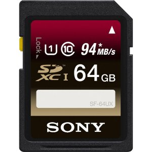 Sony 64GB SDXC UHS-1 Class 10 Memory Card