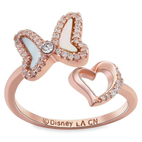 Minnie Mouse Bow and Heart Ring | shopDisney