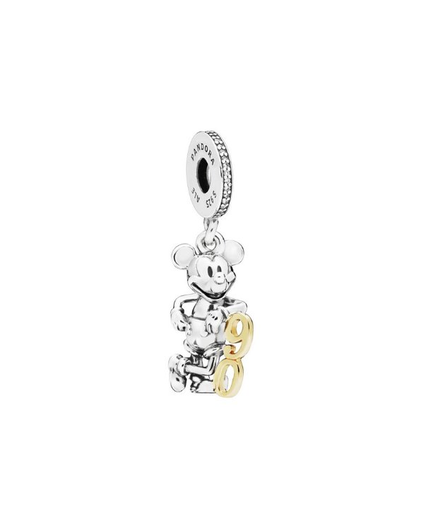Moments Disney Mickey Mouse 90th Anniversary Dangle Charm