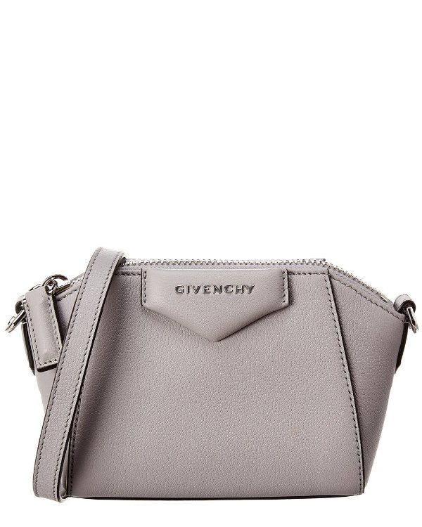 Antigona Nano Leather Shoulder Bag