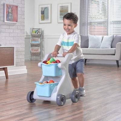 Modern Mart Push And Pull Toy Shopping Cart