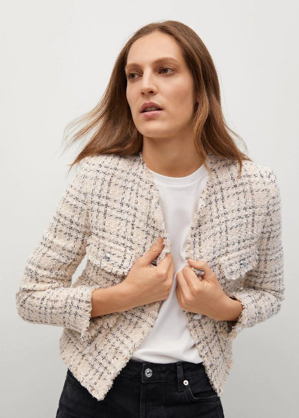 Pocket tweed jacket - Women | OUTLET USA