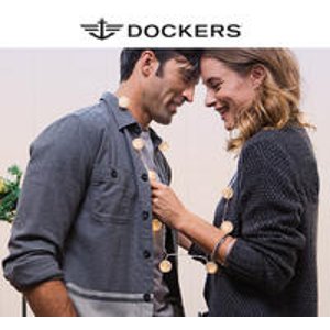 Sitewide + Free Gift with purchase of $100 or more @ Dockers