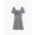 Gingham Tie-Front Swing Dress