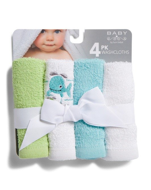 婴儿小方巾4件套