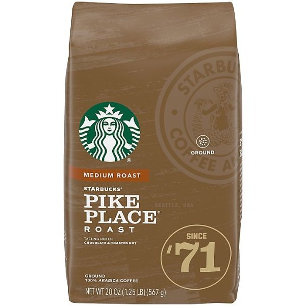 ® 20 oz. Pike Place® Roast Ground Coffee