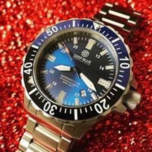 DEEP BLUE Daynight TritDiver Men's Automatic Watches