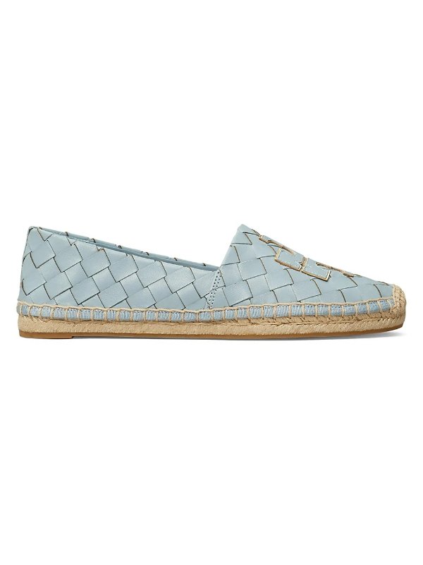 Ines Woven Leather Espadrilles