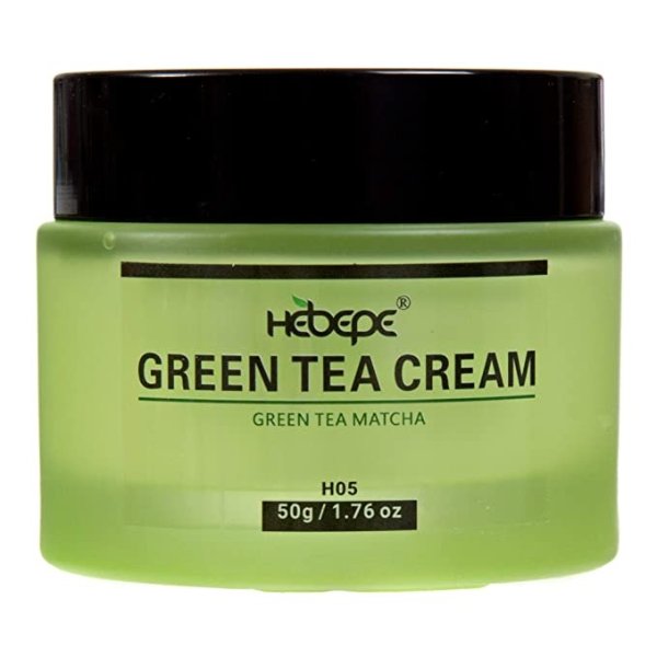 Green Tea Matcha Face Moisturizer Cream with Collagen, Cocoa Butter, Grapefruit, Vitamin C&E, Tangerine Peel Extract, Anti-Aging Face Cream Help Reduce Appearance of Wrinkles Fine Lines