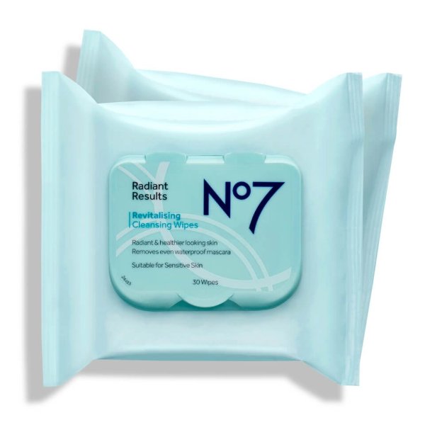 Radiant Results Revitalizing Cleansing Wipes 2x (30 Pack)