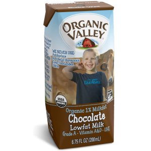 Organic Valley 巧克力牛奶单瓶 6.75 oz