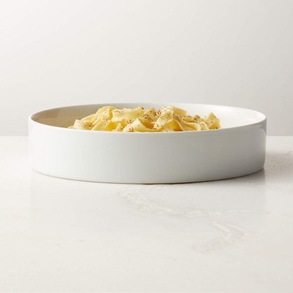 Inge White Pasta Bowl