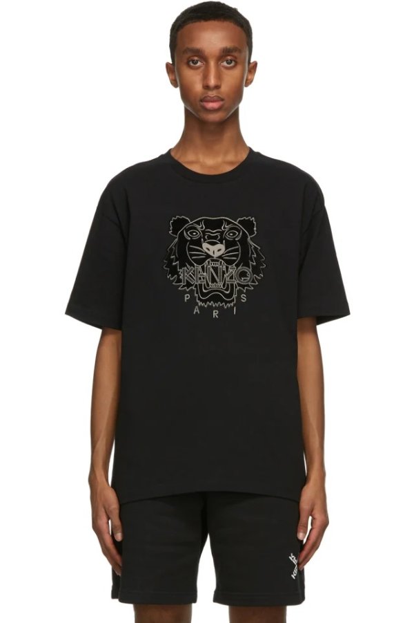 Black Velvet Tiger T-Shirt