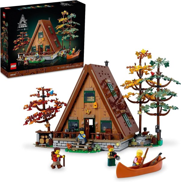 上市一年 终于降价了 LEGO 树屋姐妹篇：A型木屋