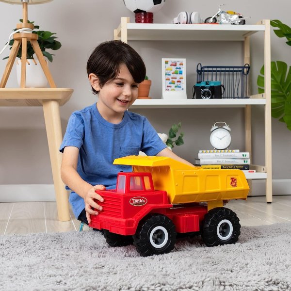 Tonka 75周年纪念款 冷轧钢自卸卡车玩具