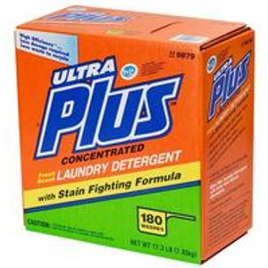 Ultra Plus 180-Load Box of Laundry Detergent