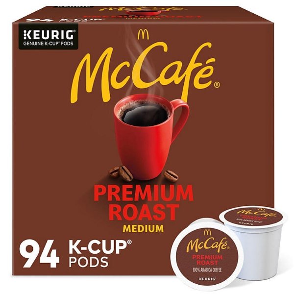 McCafe Premium Roast K-Cup Coffee Pods (94 ct.) - Sam's Club