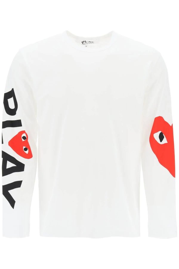 Long sleeve logo T-shirt Comme Des Garcons Play