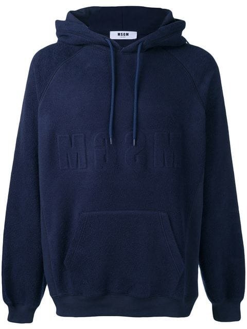 reverse logo hoodie