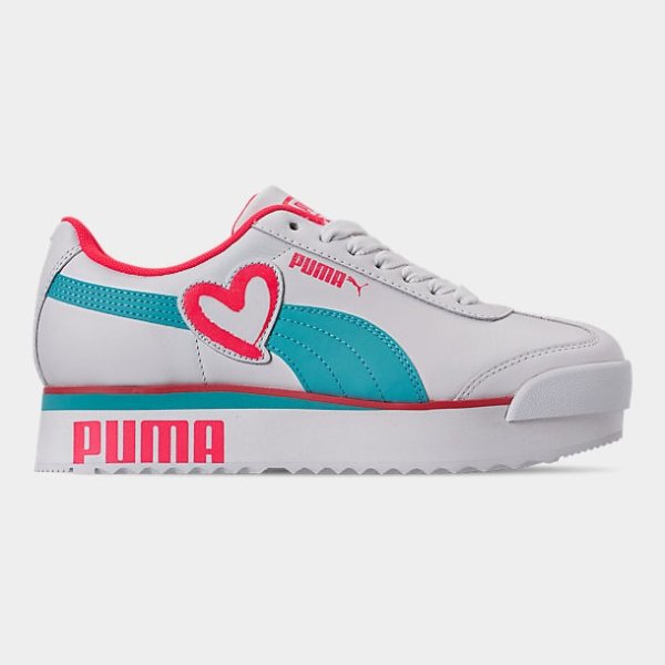 Women's Puma Roma Amor Heart Casual Shoes