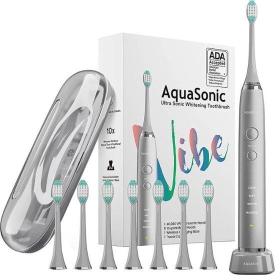 - Vibe Series Rechargeable Electric Toothbrush - Charcoal Metallic