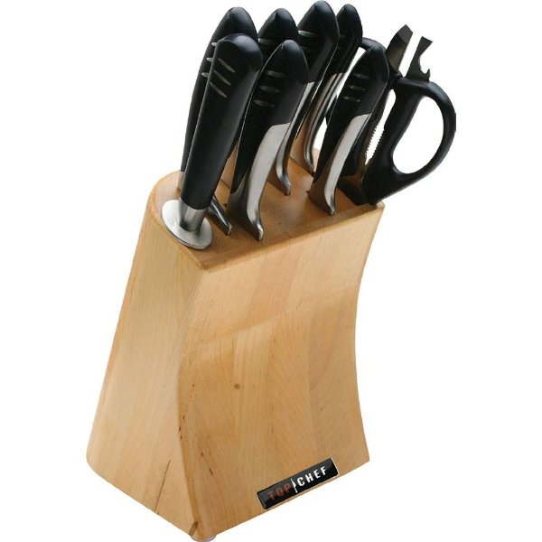 9-Piece Full Knife Set in Stainless Steel