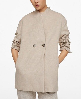 Women's Wool Double-Breasted Coat