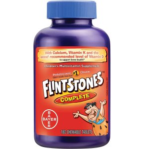Flintstones Vitamins Children's Complete Multivitamin Supplement @ Amazon