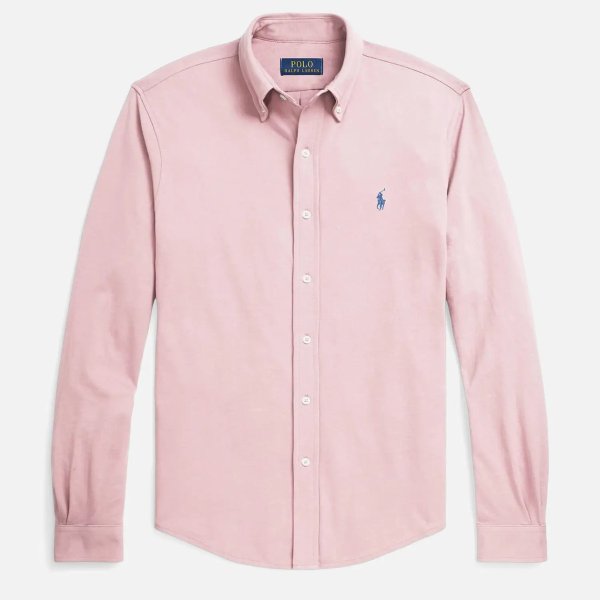 棉质粉色衬衫