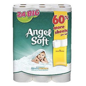 Angel Soft 2-Ply Big Rolls Bath Tissue, 24 Rolls/Pack