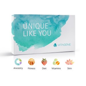 Vitagene DNA Test Kit: Ancestry + Health + Skin and Beauty Personal Genetic Reports