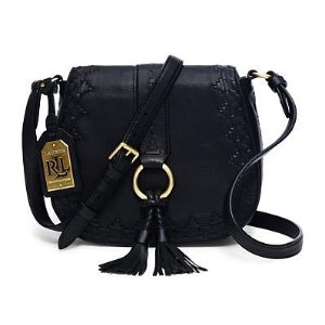 Ralph Lauren Ridley Leather Cross-body Bag