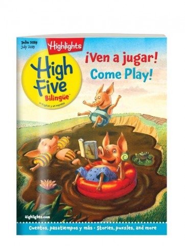 Magazine in Spanish for Kids | Highlights High Five Bilingue