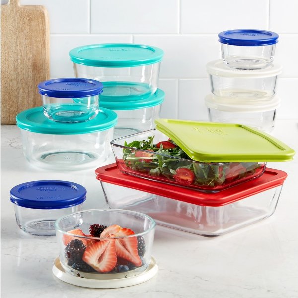 22 Piece Food Storage Container Set, Created for Macy's