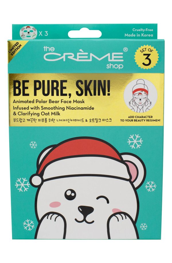 Limited Edition Be Pure Sheet Mask - Set of 3原文