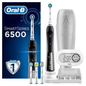 Oral-B 6500 智能电动牙刷黑色套装特卖