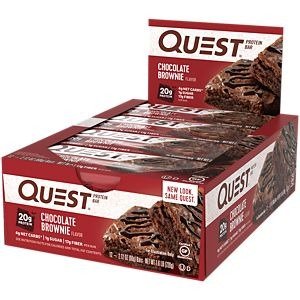 Quest Bar - CHOCOLATE BROWNIE (12 Bars) by Quest Nutrition at the Vitamin Shoppe