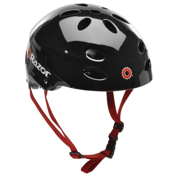 V17 Multi-Sport Youth Helmet, Gloss Black