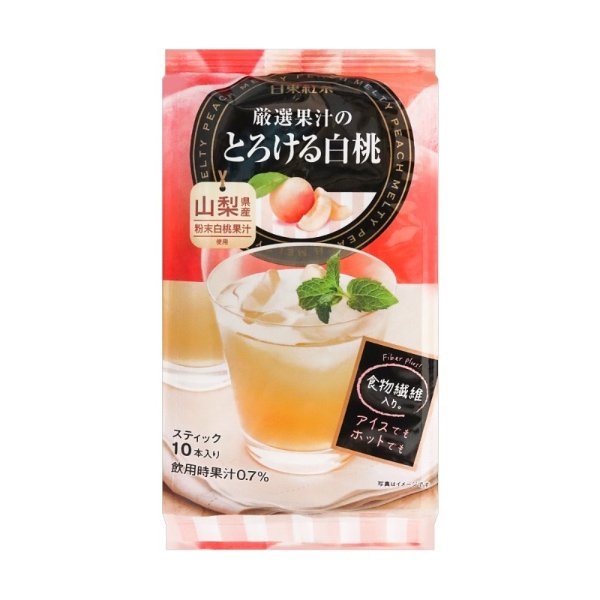 NITTO日东 白桃果汁红茶 100g 