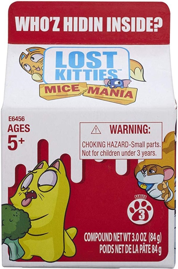 Mice Mania Singles Toy, Series 3, 24 to Collect, Ages 5 & Up (Randomly Assorted. Product May Vary.)