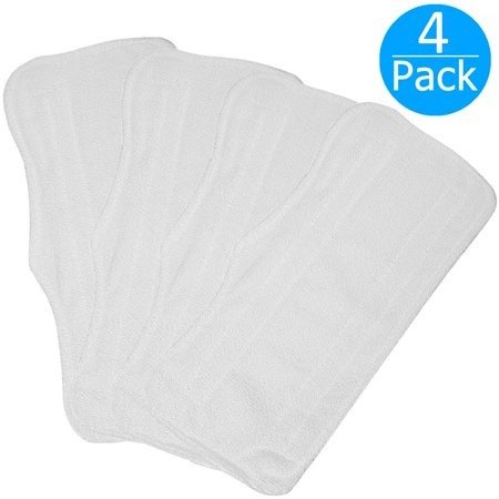 4-pack Replacement Microfiber Pad for Shark Steam Mop S3250 S3101 XT3010 SE200
