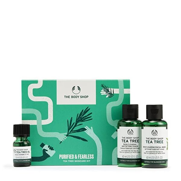 Purified & Fearless Tea Tree Skincare Kit Gift Set