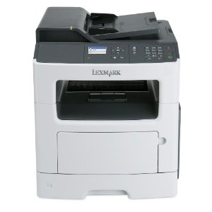 Lexmark MX310dn Compact All-In One Monochrome Laser Printer, Network Ready, Scan, Copy, Duplex Printing and Professional Features