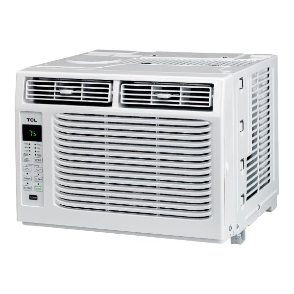6,000 BTU 115-Volt Window Air Conditioner with Remote, White, W6W31