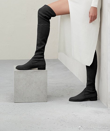 - Lowland Over-The-Knee Suede Boots