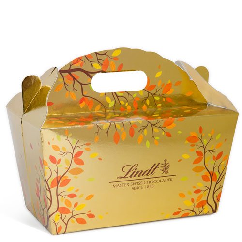 Create Your Own LINDOR Truffles Shades of Gold Fall Tote (150-pc, 63.4 oz) | LindtUSA